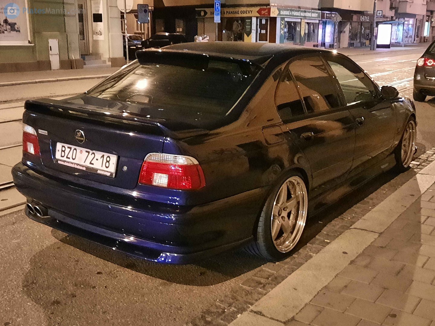 BZO 72-18, BMW 5 Series 4th gen Sedan (E39), 1995–2003