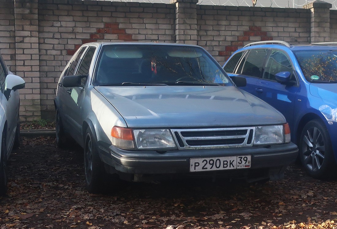 р 290 вк 39, SAAB 9000 1st gen Sedan/Liftback (CD/CC), 1984–1994