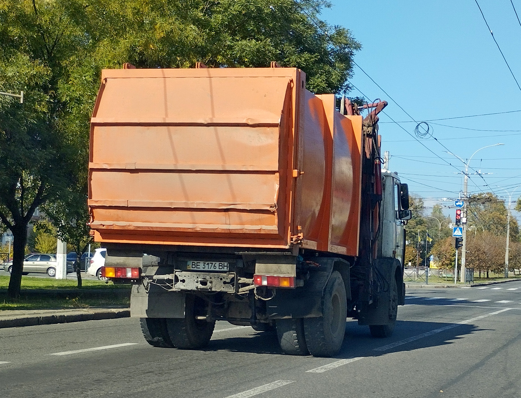 BE 3176 BH, MAZ 5337 1st gen, facelift, 1996–