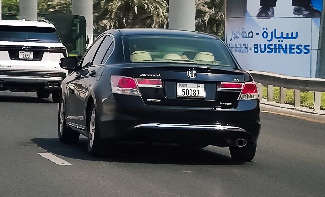 H 50087, Honda Accord 8th gen Sedan (CP; NA- and Pacific-market), 2007–2012