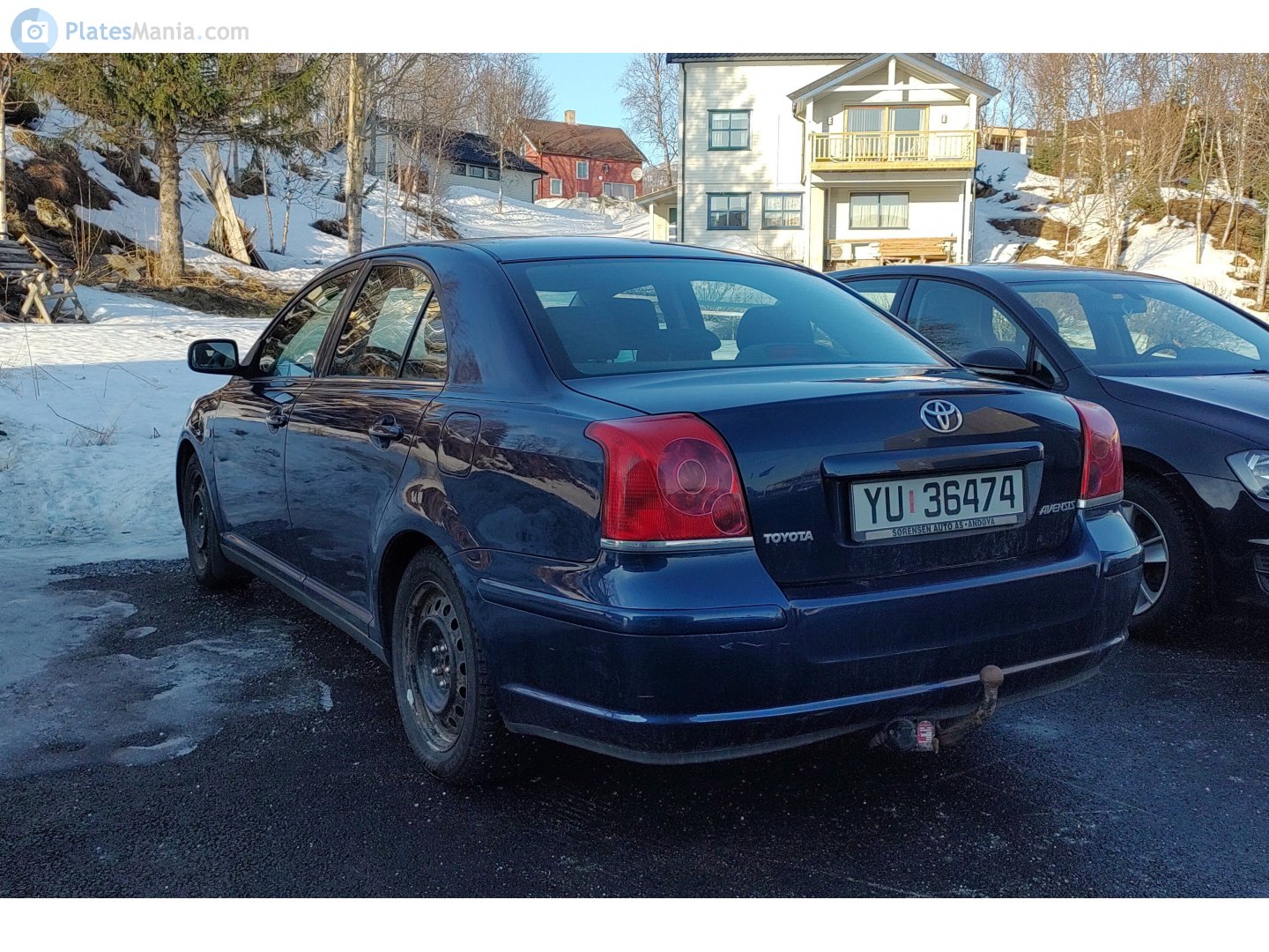 YU 36474, Toyota Avensis 2nd gen Sedan/Liftback (T250), 2003–2009