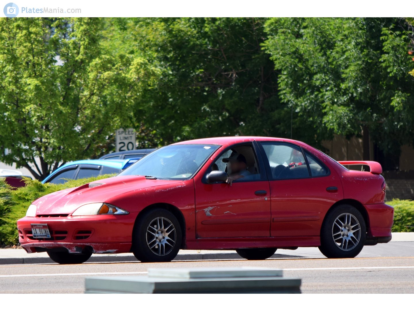 1A 987NH, Chevrolet Cavalier 3rd gen 4-door Sedan (J-body), 1994–2002