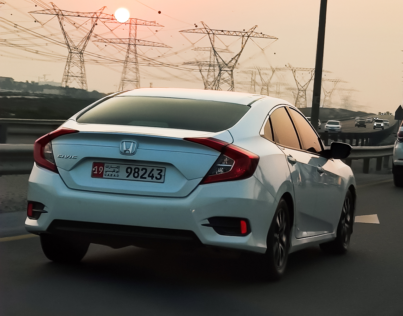 19 98243, Honda Civic 10th gen Sedan (FC), 2015–2022