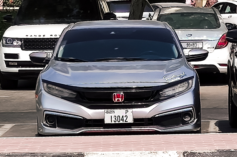 P 13042, Honda Civic 10th gen Sedan (FC), 2015–2022