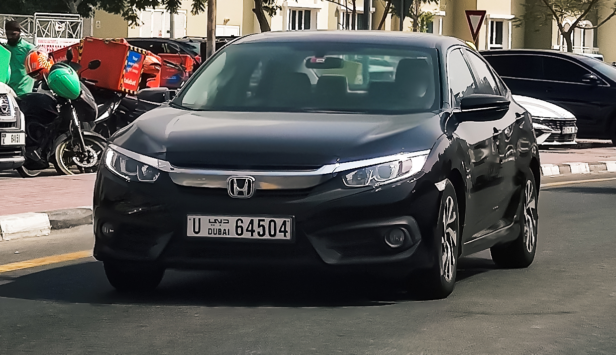 U 64504, Honda Civic 10th gen Sedan (FC), 2015–2022