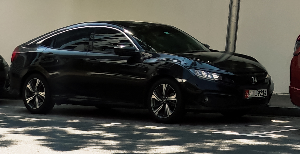 16 59214, Honda Civic 10th gen Sedan (FC), 2015–2022