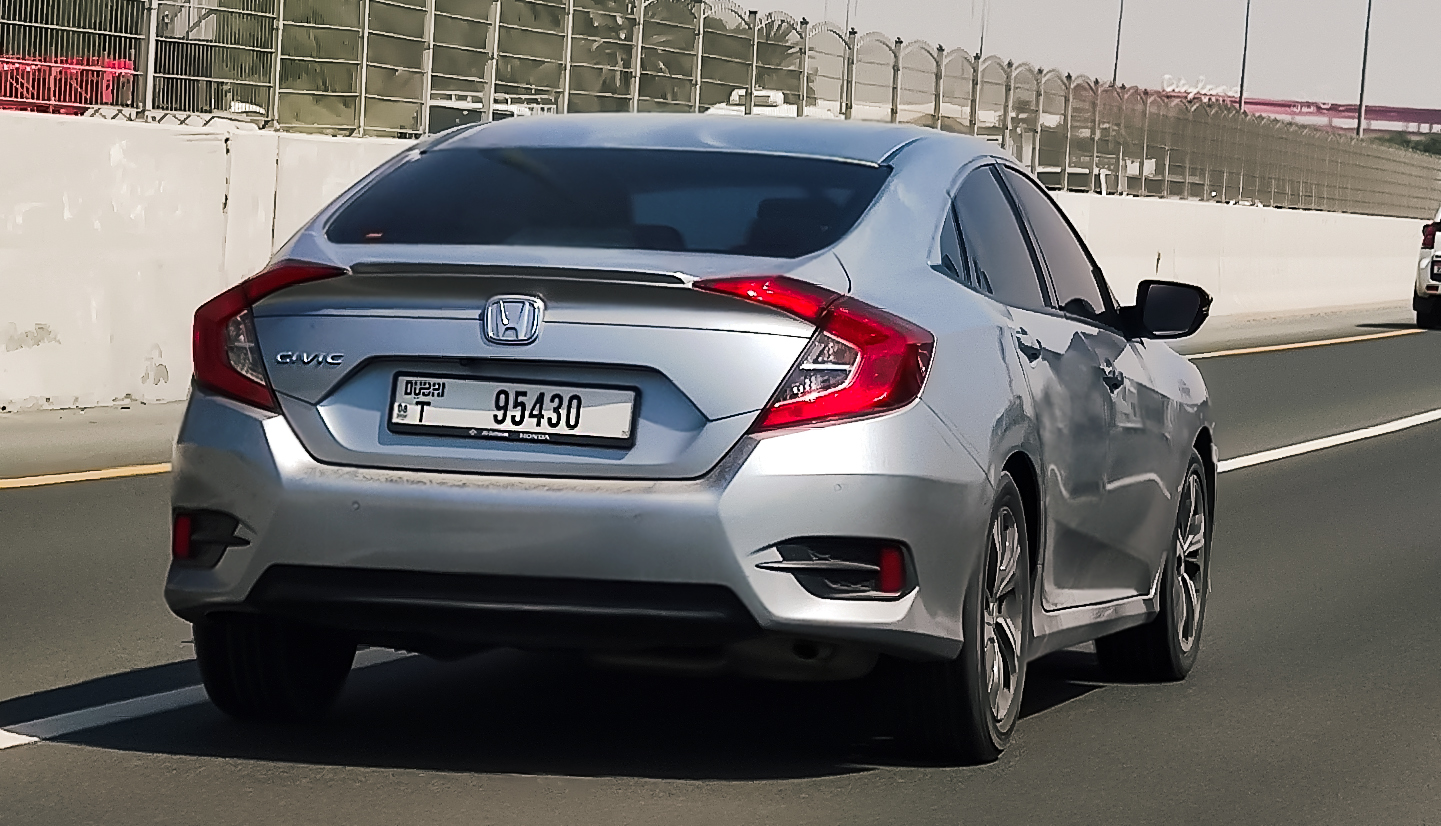 T 95430, Honda Civic 10th gen Sedan (FC), 2015–2022