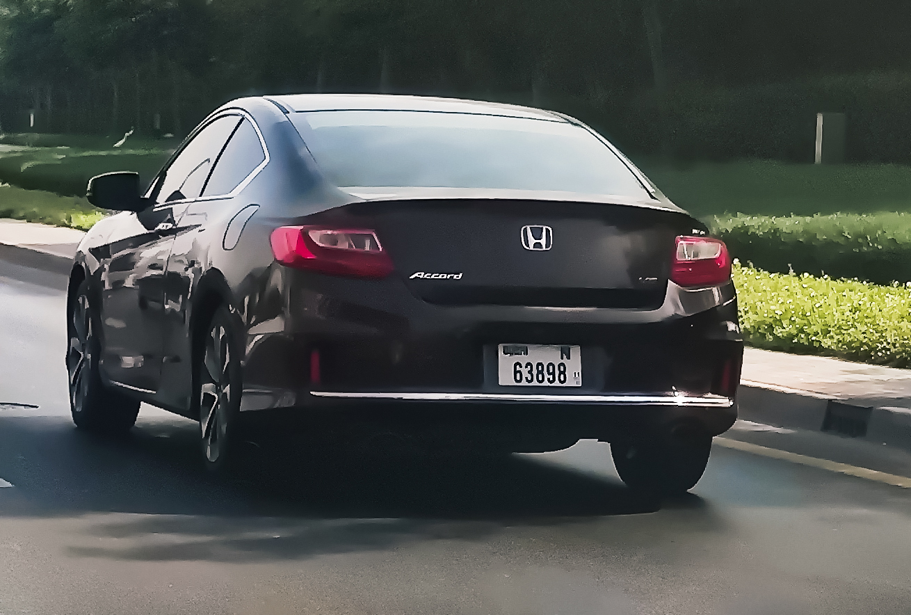 N 63898, Honda Accord 9th gen Coupe (CR), 2012­–2015