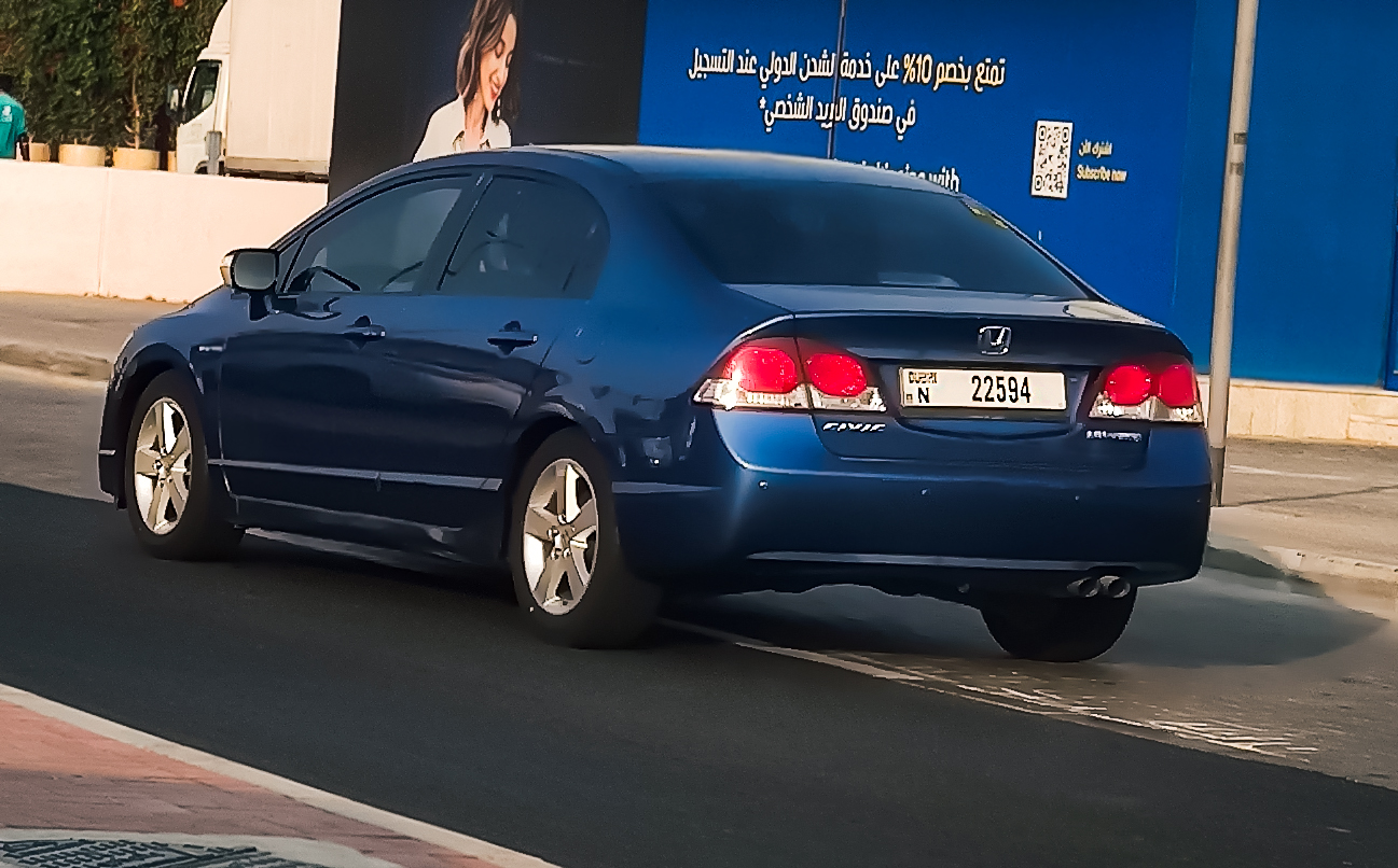 N 22594, Honda Civic 8th gen Sedan (FD; Global-market), 2005–2012