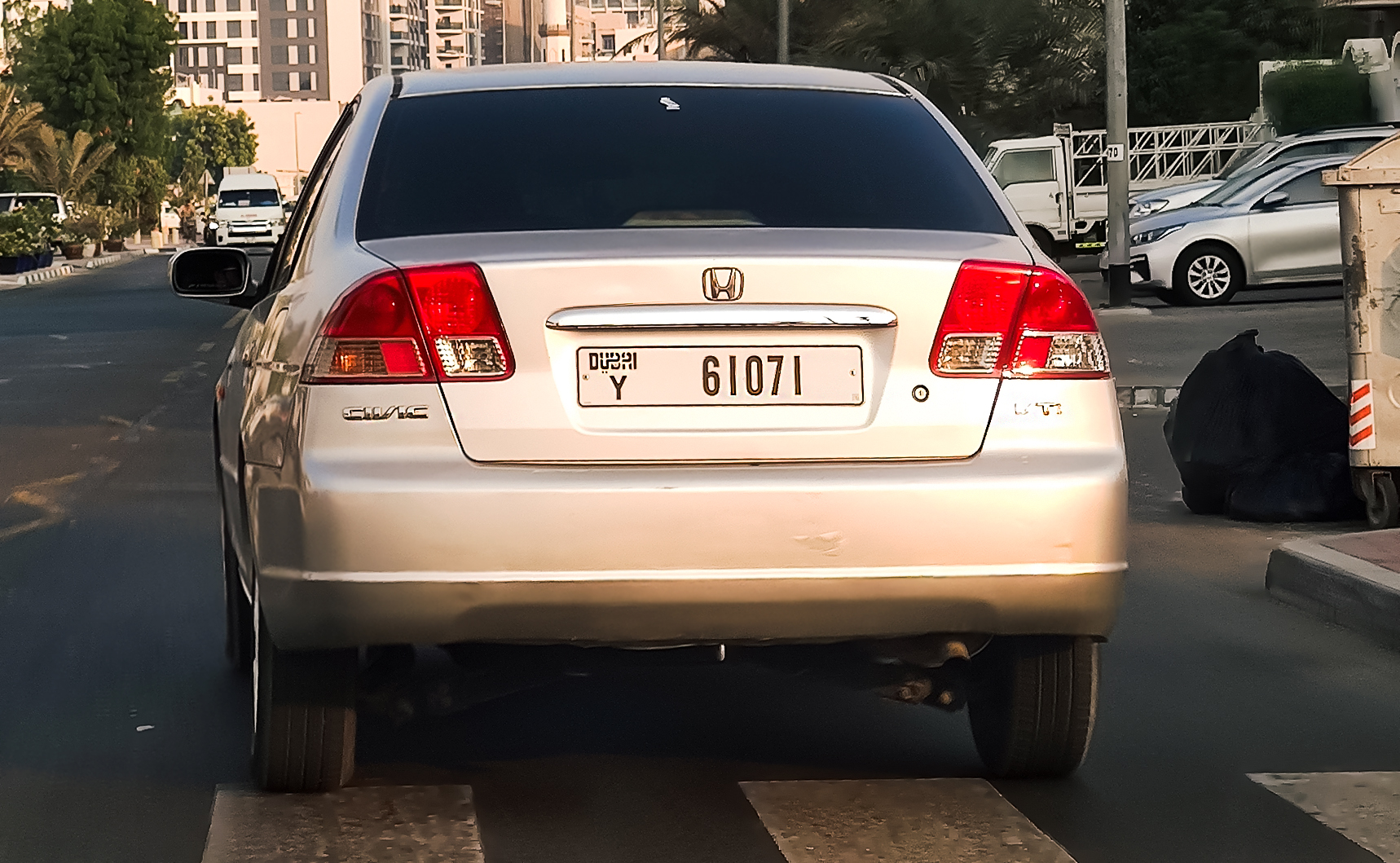 Y 61071, Honda Civic 7th gen (Ferio) Sedan (ES), 2000–2005