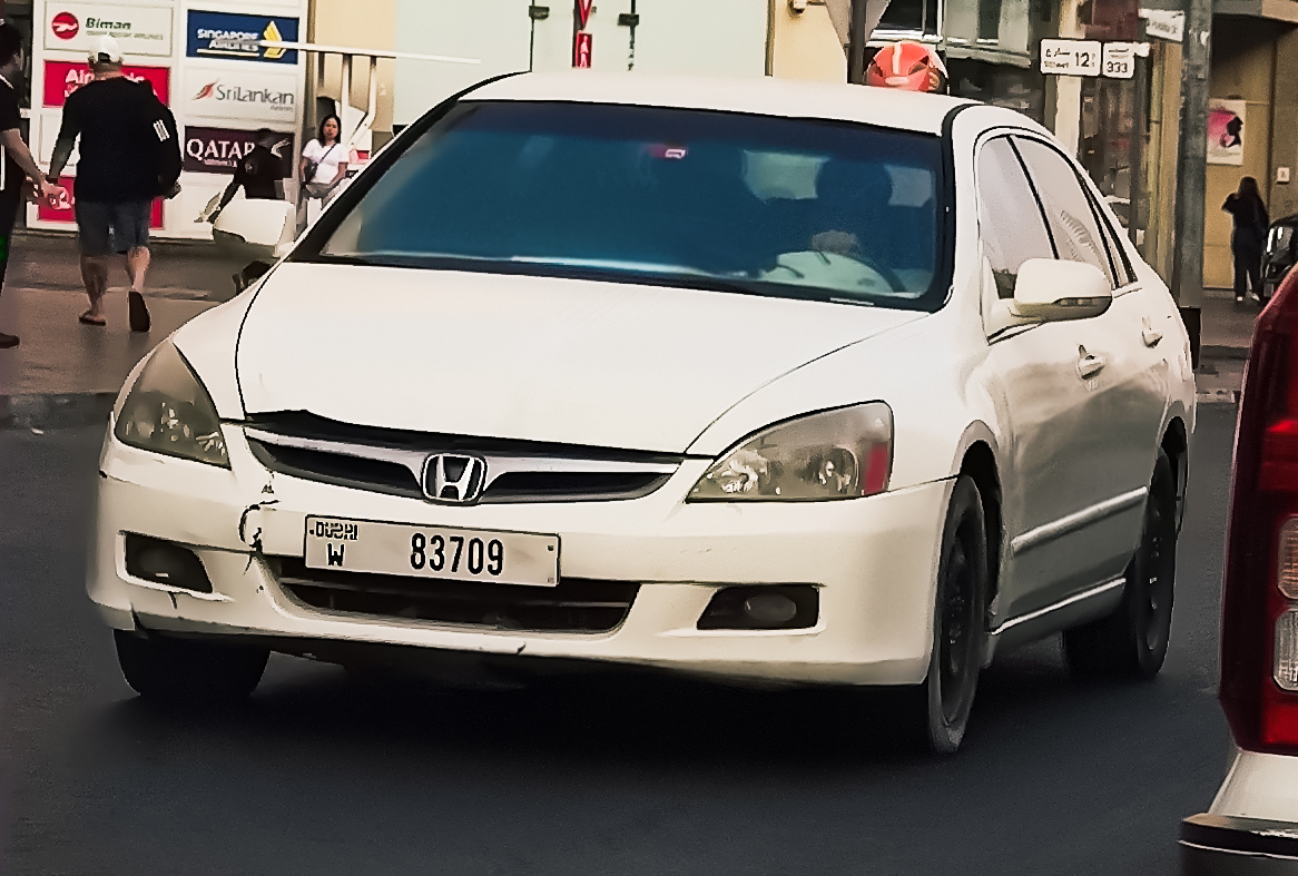 W 83709, Honda Accord 7th gen Sedan (UC; NA- and Pacific-market), 2002–2008