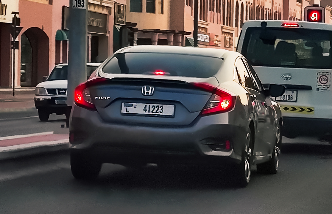 L 41223, Honda Civic 10th gen Sedan (FC), 2015–2022