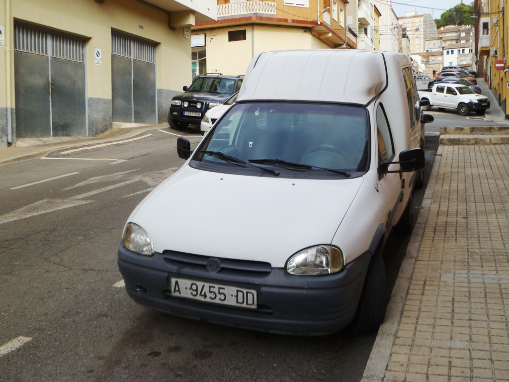 A 9455 DD, Opel Combo 2nd gen Tour (B; X94), 1995–2001