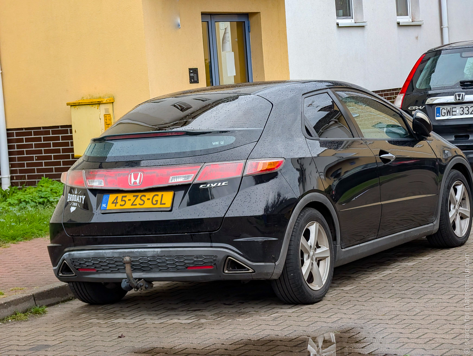 45-ZS-GL, Honda Civic 8th gen 5-door Hatch (FK/FN; Global-market), 2005–2012