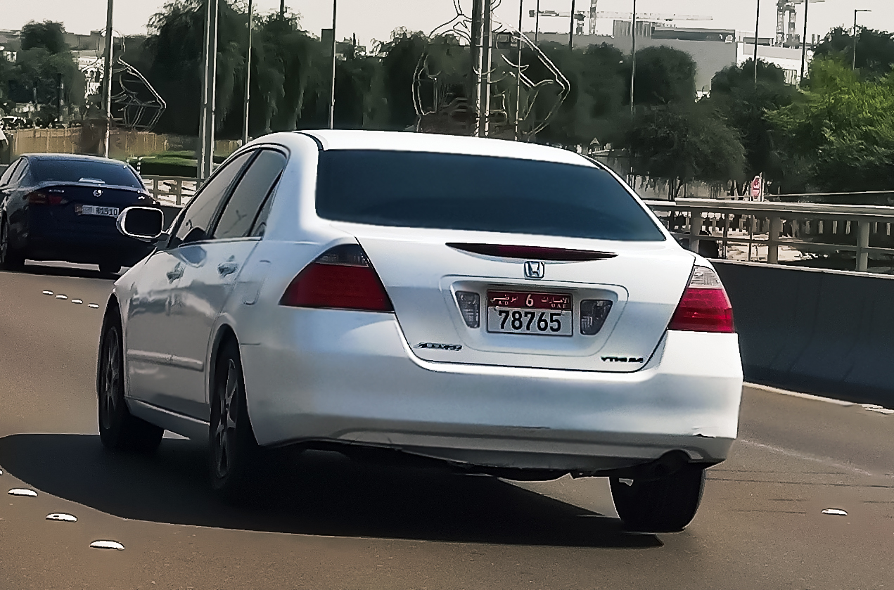 6 78765, Honda Accord 7th gen Sedan (UC; NA- and Pacific-market), 2002–2008