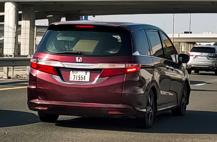 X 71554, Honda Odyssey 5th gen (RC; Global-market), 2013­–2021