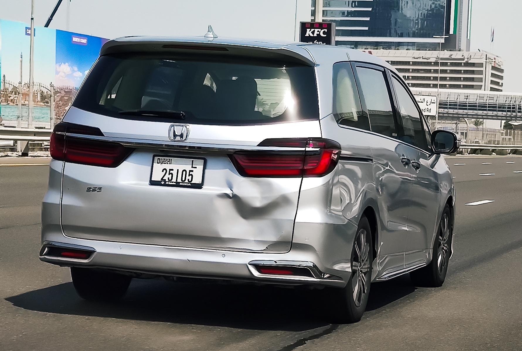 L 25105, Honda Odyssey 5th gen (RC; Global-market), facelift, 2020–