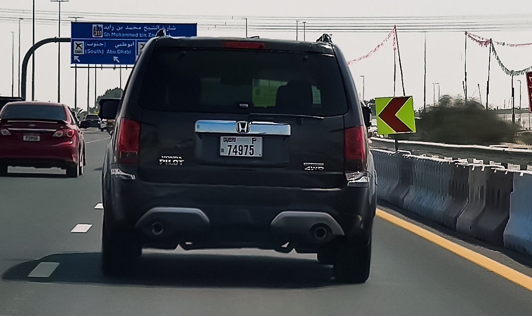 P 74975, Honda Pilot 2nd gen (YF3/YF4), 2008–2015