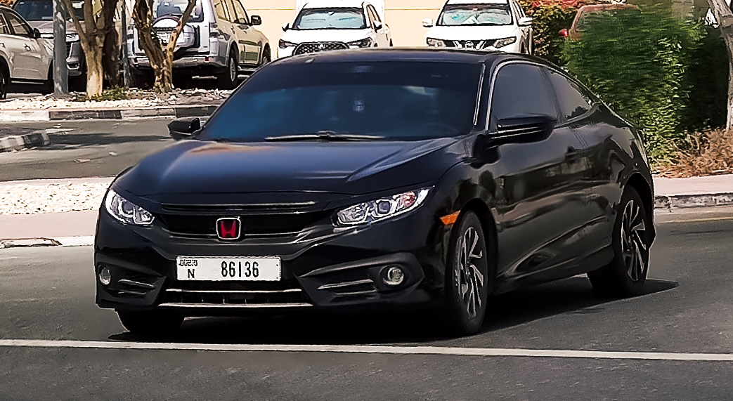 N 86136, Honda Civic 10th gen Coupé (FC), 2015–2020