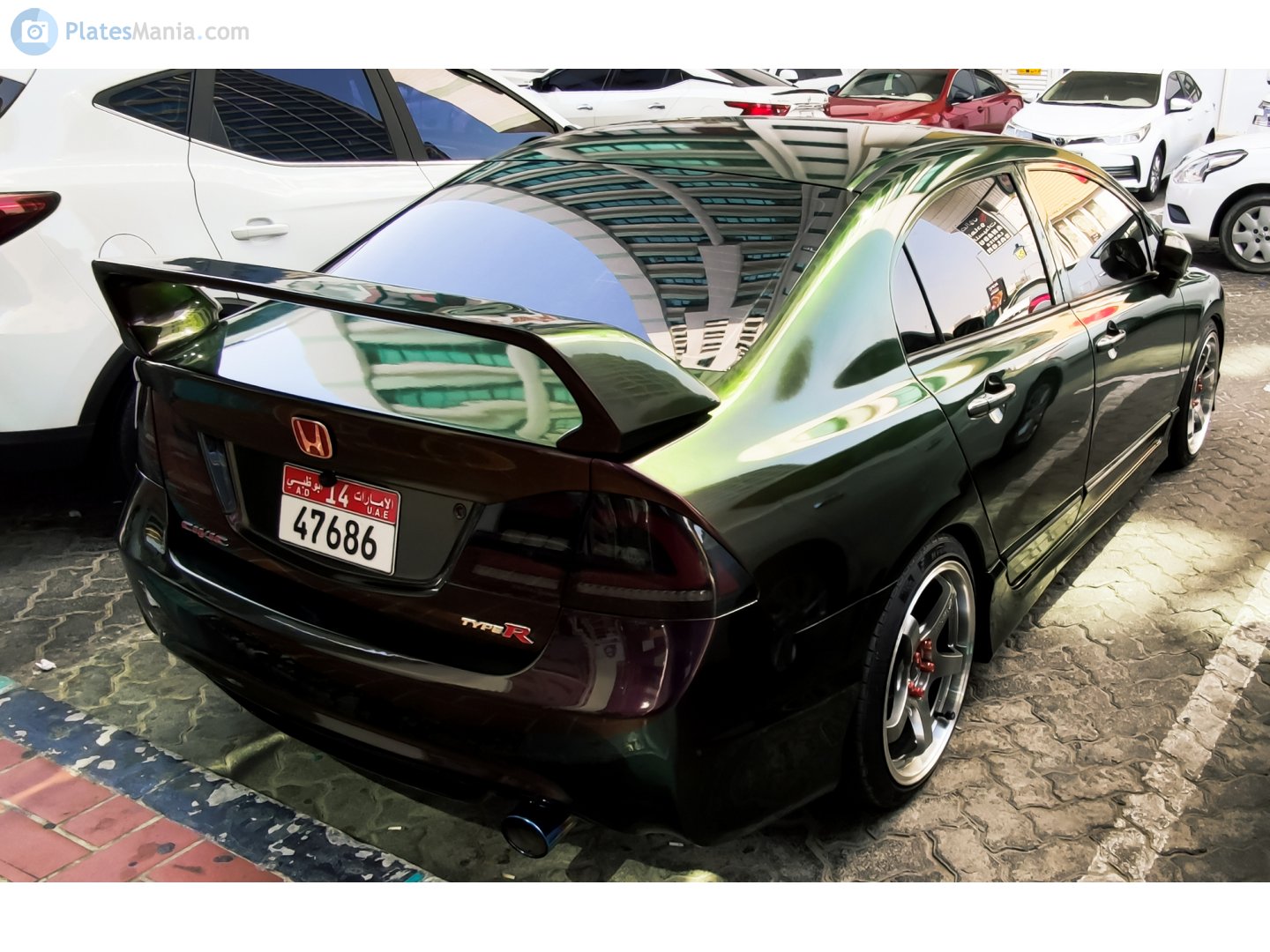 14 47686, Honda Civic 8th gen Sedan (FD; Global-market), 2005–2012