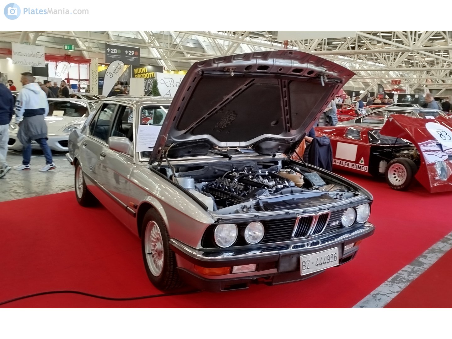 BZ 444936, BMW M5 1st gen (E28), 1984–1988