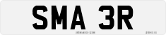 License plate of the United Kingdom, 1963 year system