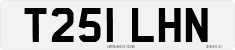 License plate of the United Kingdom, 1983 year system