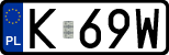 License plates of Poland, Regular car plates