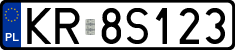 License plates of Poland, Regular car plates