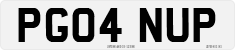 License plate of the United Kingdom, 2001 year system