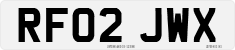License plate of the United Kingdom, 2001 year system