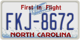 North Carolina, ABC-1234