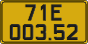 License plate of Vietnam, Commercial vehicles
