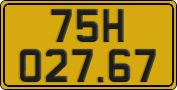 License plate of Vietnam, Commercial vehicles