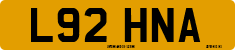 License plate of the United Kingdom, 1983 year system