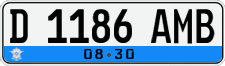 License plate of Indonesia, Regular plates