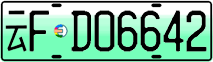 License plate of China, Electric vehicles