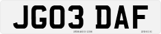 License plate of the United Kingdom, 2001 year system