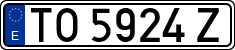 License plates of Spain, 1971 year series