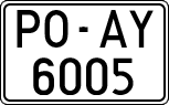 PO 6005 AY