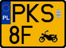 License plates of Poland, Oldtimers