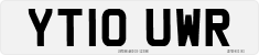 License plate of the United Kingdom, 2001 year system