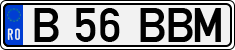 License plate of Romania, Regular plates