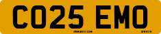 License plate of the United Kingdom, 2001 year system
