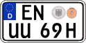 German license plate, Plates for oldtimers (type 