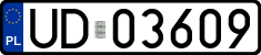 License plates of Poland, Military