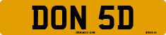 License plate of the United Kingdom, 1963 year system