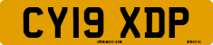 License plate of the United Kingdom, 2001 year system