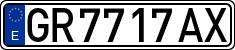 License plates of Spain, 1971 year series