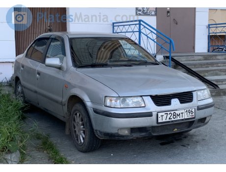 т728мт196, Iran Khodro Samand